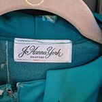 JO Hanna New York 3 Piece Skirt Floral Light and Dark Teal Green Size M Photo 1