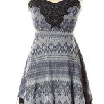 Free People NWT Twinkle and Twirl Fit Flare Dress Photo 1