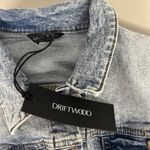 Driftwood NEW Free People x Bandana Trucker Jean Jacket Light Denim Sz Small S Photo 5