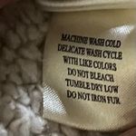 Dylan  faux suede and shearling vest brown and tan size petite small Photo 4