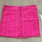 Volcom New with tags  pink lace stone roses skirt in size 0 Photo 0