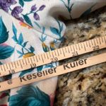 Vintage 90’s Brel Originals Floral Dress Womens Size 12 Teal Pink Union Made White Photo 10