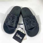 Disney NWT Mickey Mouse Slide Sandal Black Licensed 8US 38EU Photo 6