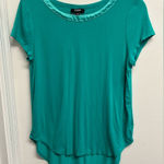 Premise  Studio Teal Women's Top with satin neckline Photo 0