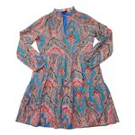 J.Crew NWT Tiered Popover in Ratti® Mediterranean Paisley Print Cotton Dress S Photo 1