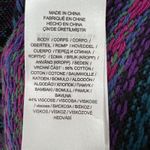 Lauren Ralph Lauren Skirt Womens M Petite Black Purple Fair Isle Stretch Career Size undefined Photo 10