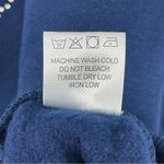 NFL NWT New England Patriots Rhinestone Logo Navy V-Neck Pullover Sweatshirt 2X Photo 7