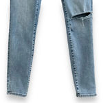 Madewell Curvy Roadtripper Jeans Women's Sz 25 in Benton Wash: Knee-Rip Edition Photo 12