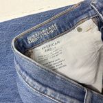 American Eagle  Super High Rise Baggy Straight Distressed Jeans Photo 5