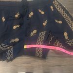 J.Crew NWT Navy Pineapple Embroidered Shorts Sz M Photo 5