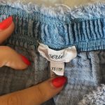 Aerie Skirt Denim Ruffle Cover Up Swim Photo 2