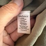 Sundance Aura Embroidered Tunic Dress Size Large Boho Olive Green Festival Photo 4