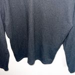 Cupshe Black Off Shoulder Floral Criss Cross Back Long Sleeve Top / Coverup Photo 4