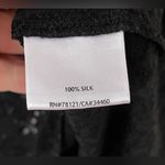 Eileen Fisher  Black Sequin Silk Blend Sleeveless Shift Short Dress Medium Photo 3