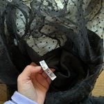 Lucy in the Sky Diamond Chiffon Ruffle Dress In Black Photo 7