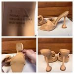 EGO  Hand Woven sculptured heel Peep Toe Sandals Sz 5 UK Sz 7 USA Photo 1