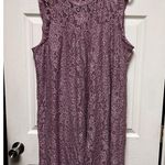 Signature Studio Signature I‎ Studio Dress Women's Size 2x Pink Lace Bohemian Purple DIF-C Photo 1