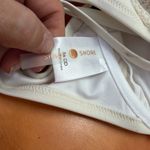 Shade & Shore  White Crochet Bikini Top Photo 2