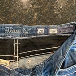 Miss Me  Indigo Boot Cut Jeans Bedazzled Bling Gem Size 28 JP6015BR Photo 8