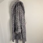 Victoria's Secret Victoria Secret bathrobe. Leopard print. Belted waist. Interior ties. Size XS. Photo 5