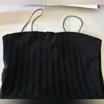 Good American   Cropped Tank Top -‎ Black size 0 Photo 7