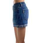 Paige  Jimmy Jimmy Women's Blue Medium Wash Mid Rise Denim Jean Shorts Size 27 Photo 1