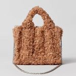 BDG ✨ Serena Teddy Fleece Mini Tote Bag Sz Small✨ Photo 4