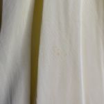 Vintage Nylon Nightgown Ruffled Collar Small Yellow Floral Embroidery Maxi Photo 8