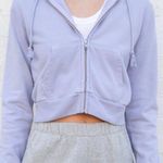 Brandy Melville Cropped Hoodie Sweatshirt💜 Photo 0