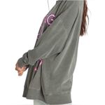 Wildfox Bring On the Night Women’s Grey Cotton Sweater Size Small Photo 1