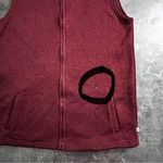 Ocean Coast Brickyard Red Full Zip Athletic Vest Fall Layering Size XL NWT Photo 7