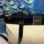Kate Spade Vintage  Cream/Black Patent Leather Crossbody Photo 3