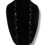 New York And Company long double strand stationed bead necklace Photo 0