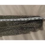 1.STATE Floral Balloon Sleeve Blouse Sz MED Black Glitter Gold Holiday Party Photo 11