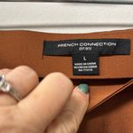 French Connection Maxi Skirt Copper Brown Skirt Work Dressy Stretch Waist Large Photo 1