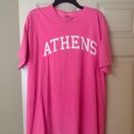 Athens Hot Pink Shirt Size L Photo 0