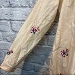 Tularosa NWT Women's XS Cream Blythe Mini Dress Cream Pink Embroidered Photo 9