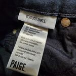 Paige  Verdugo Ankle Dark Wash Blue Jeans (26) Photo 7