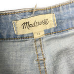 Madewell High Rise Rosewell Wash Emmett Jean Shorts Size 32 Photo 2