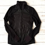 Athleta  M Women’s Black Zip Up Athleisure Jacket Warm Ups Size Medium Photo 0
