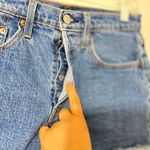 Levi's Premium 501 Denim Cutoff Shorts Blue Size 26 Photo 1