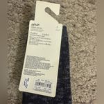 Aerie  Black Thick Textured Marled Crew Socks Photo 3