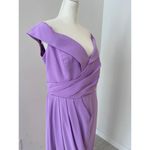 City Chic Ripple Love Dress - Purple Size M18 Photo 3