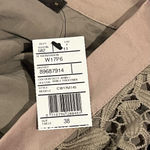 SuperTrash Floral Taupe Neutral Short Mini Skirt Women's Size 38 ( US Size 8) Tan Photo 5