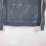 Calvin Klein velour sleepwear black pullover hoodie women’s size small Photo 3