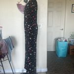 Lush Clothing BLACK FLORAL JUMPSUIT Photo 6