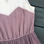 Lush Clothing Lush Small White & Purple Dress Photo 2