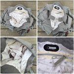 LeSportsac NWT Y2K New  Boutique Camille Pewter Grey Tote Bag Purse w Bow Handles Photo 5