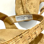 Vionic Orthaheel Amber Cork Leather Sandals Photo 2