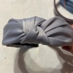 Set of Three Stylish Headbands in Blue, Purple, and Lavender and a kit.sch clip Purple Photo 5